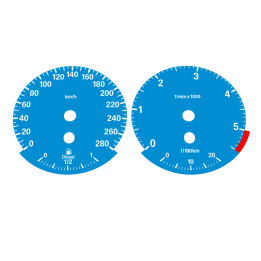 BMW E90 320d 325d 330d 335d HIGH Blue - 1