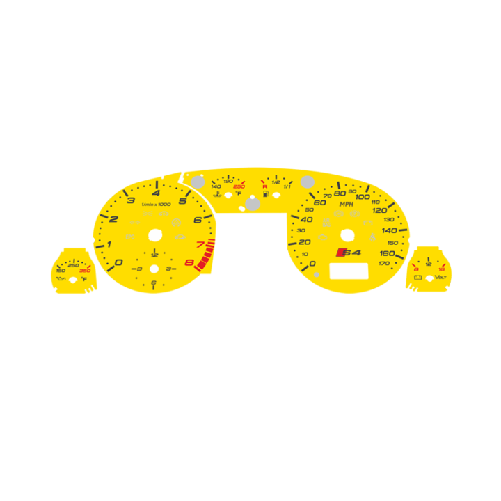 Audi S4 B5 MPH Yellow - 8