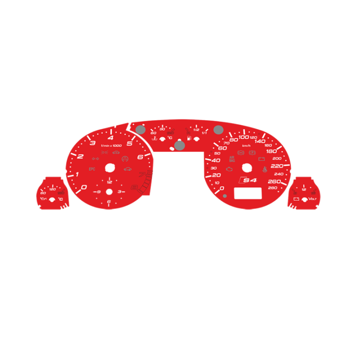 Audi S4 B5 KMH Red - 4