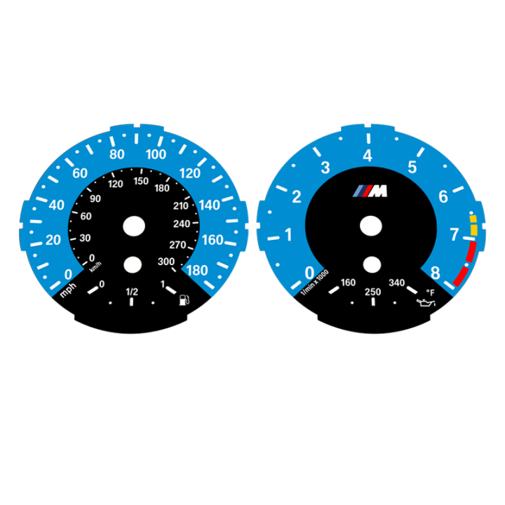 BMW 1M Custom Gauge Faces