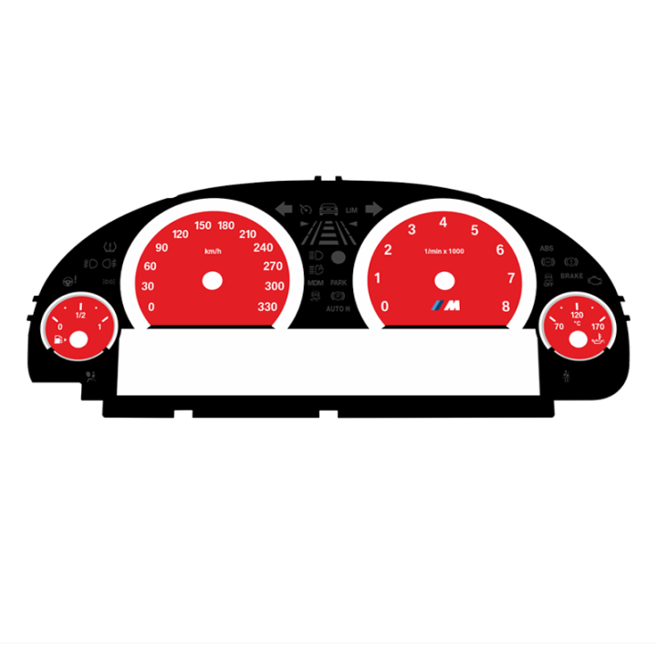 BMW F10 M5 F12 M6 Custom Gauge Faces