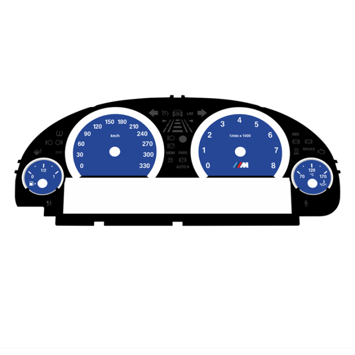 BMW F10 M5 F12 M6 Custom Gauge Faces