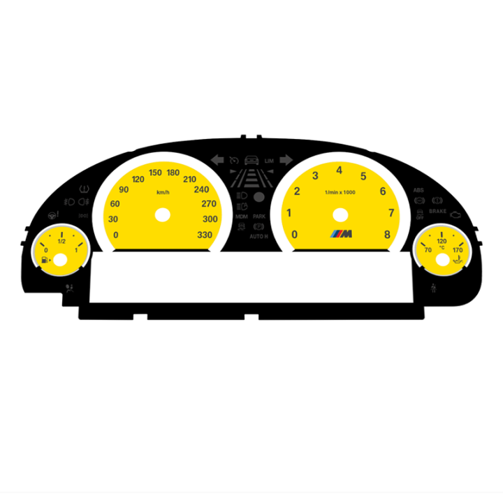 BMW F10 M5 F12 M6 Custom Gauge Faces