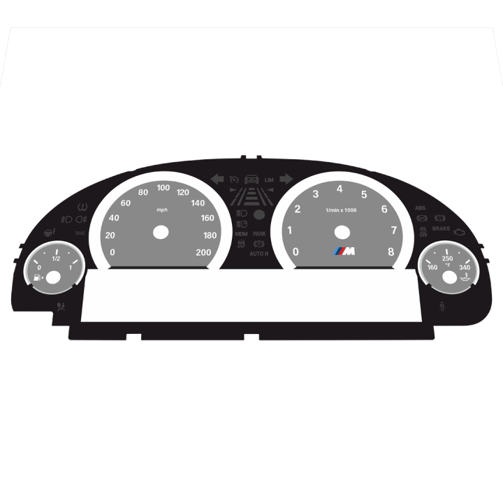 BMW F85 X5M | F86 X6M Custom Gauge Faces