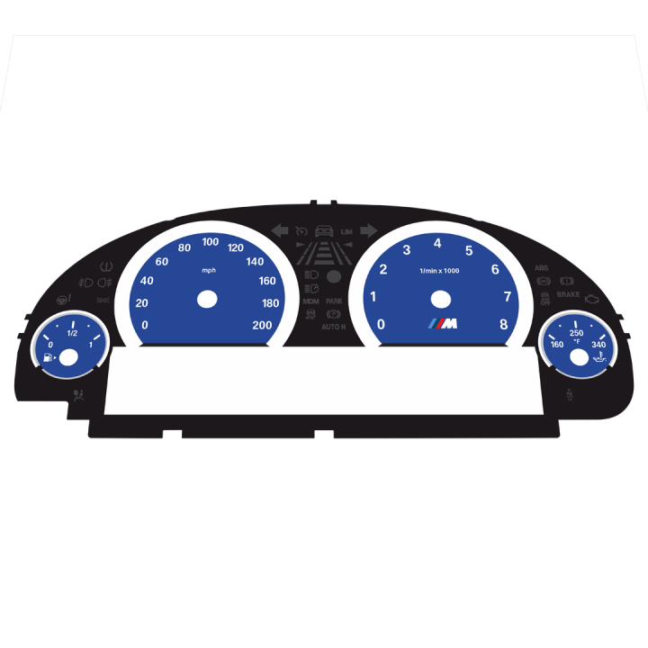 BMW F85 X5M | F86 X6M Custom Gauge Faces