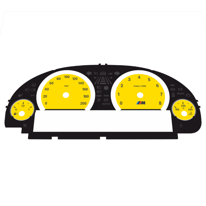 BMW F85 X5M | F86 X6M Custom Gauge Faces