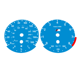 BMW E70 X5M | E71 X6M Custom Gauge Faces