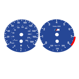 BMW E70 X5M | E71 X6M Custom Gauge Faces
