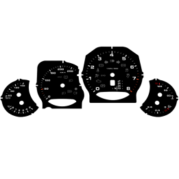 Porsche 958 Cayenne Custom Gauge Faces