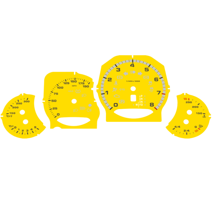 Porsche 958 Cayenne Custom Gauge Faces