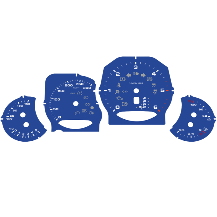 Porsche 970 Panamera Custom Gauge Faces
