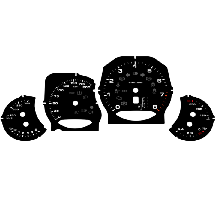 Porsche 970 Panamera Custom Gauge Faces