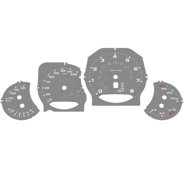 Porsche 970 Panamera Custom Gauge Faces
