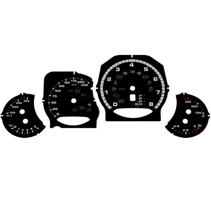 Porsche 970 Panamera Custom Gauge Faces