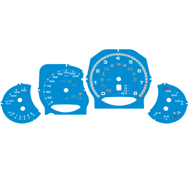 Porsche 970 Panamera Custom Gauge Faces