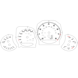 Porsche 970 Panamera Custom Gauge Faces