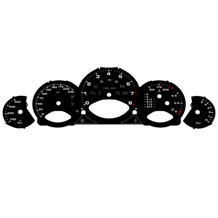 Porsche 997 Turbo| Turbo S Custom Gauge Faces