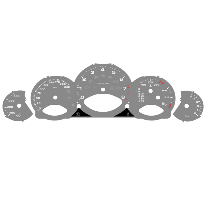 Porsche 997 Turbo| Turbo S Custom Gauge Faces