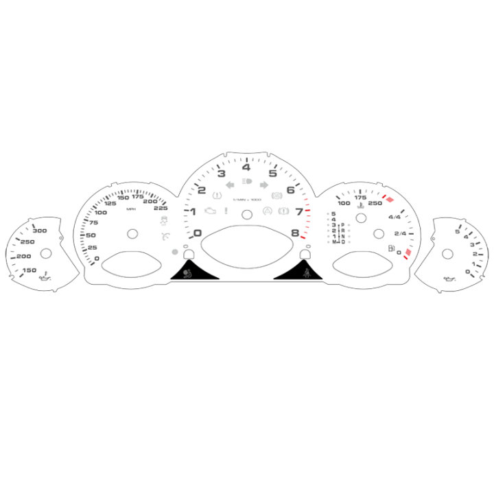 Porsche 997 Turbo| Turbo S Custom Gauge Faces
