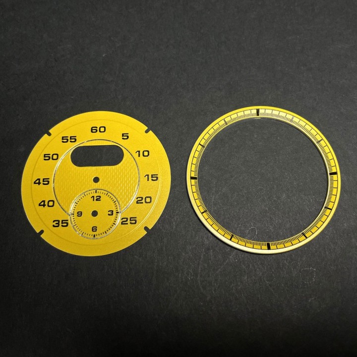 Porsche Sport Chrono Red Gauges