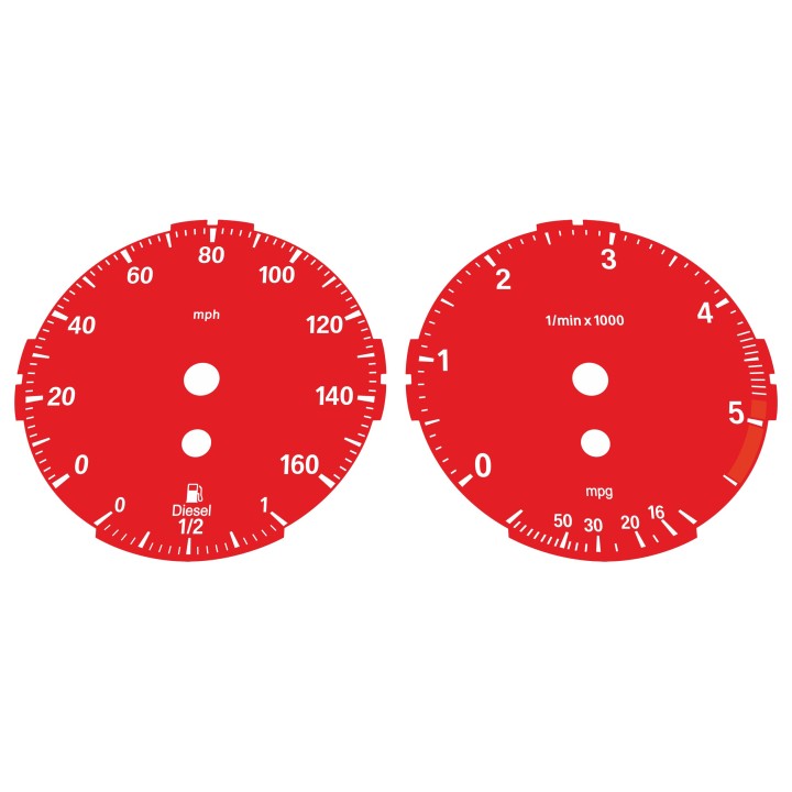 BMW E90 E92 316d 318d 320d 325d 330d LOW Red