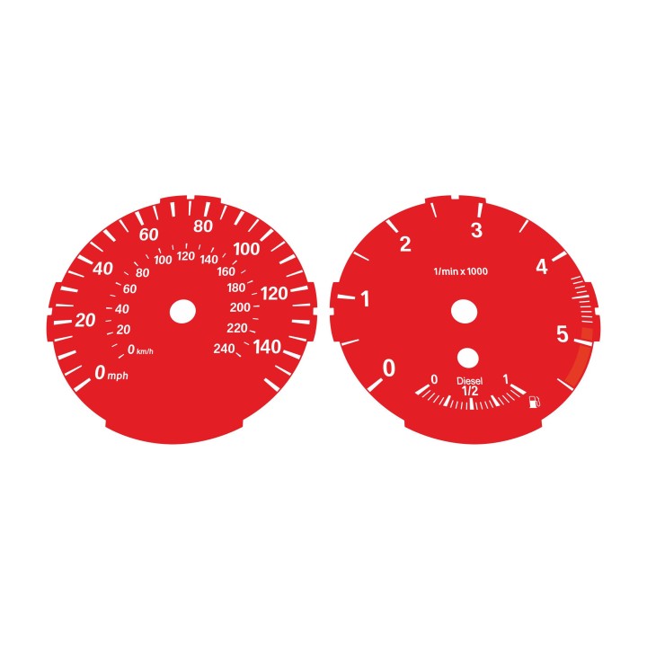 BMW E87 E82 116d 118d 120d 123d Red