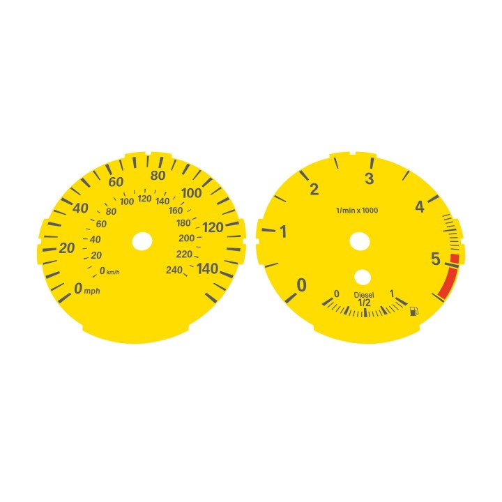 BMW E87 E82 116d 118d 120d 123d Yellow