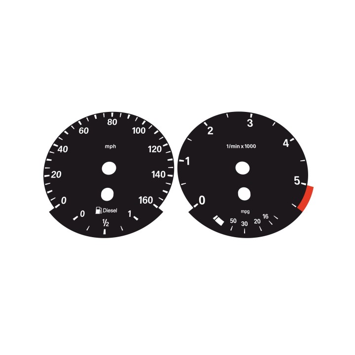 BMW E6x Diesel 520d 525d 530d 535d Pre facelift (2004-2007) Black