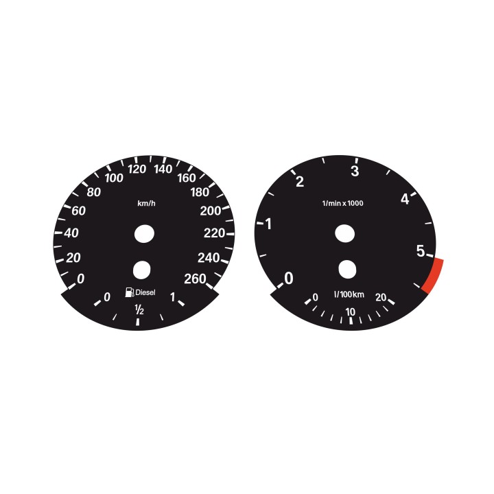 BMW E6x Diesel 520d 525d 530d 535d Pre facelift (2004-2007) Black