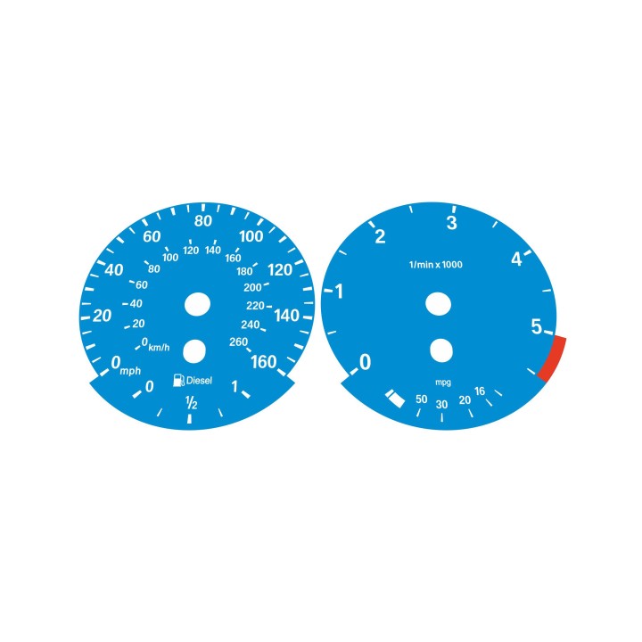 BMW E6x Diesel 520d 525d 530d 535d Pre facelift (2004-2007) Blue