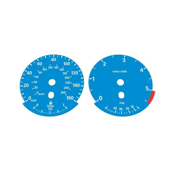 BMW E6x Diesel 520d 525d 530d 535d Facelift (2007-2010) Blue