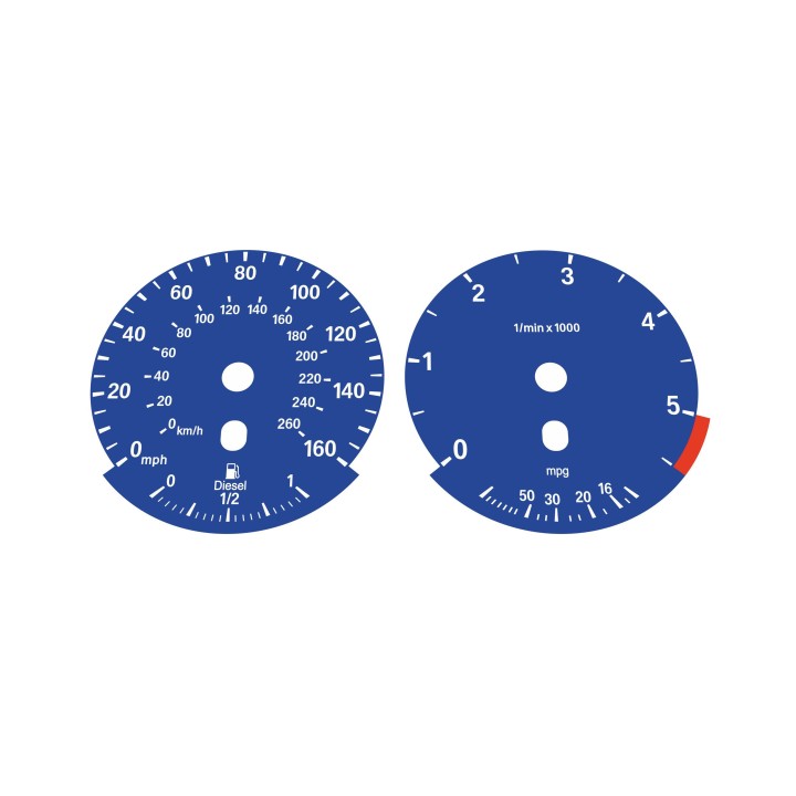 BMW E6x Diesel 520d 525d 530d 535d Facelift (2007-2010) Dark Blue