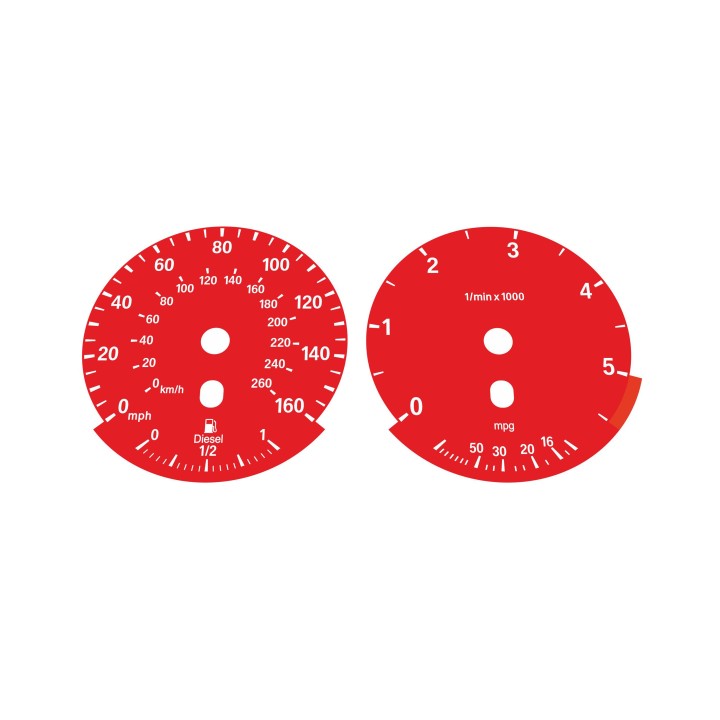 BMW E6x Diesel 520d 525d 530d 535d Facelift (2007-2010) Red