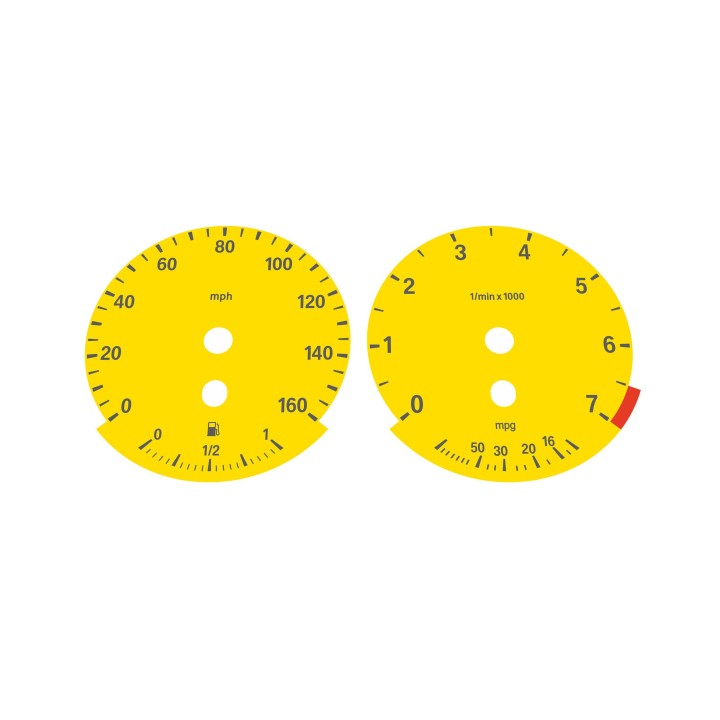 BMW E70/E71 X5/X6 Petrol Yellow