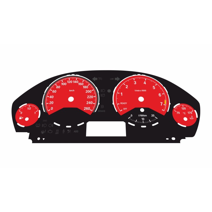 BMW F30 F32 Petrol KM/H  LOW Spec Red