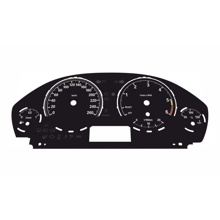 BMW F30 F32 Diesel KM/H  LOW Spec Black