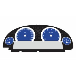 BMW F10 F12 Petrol KM/H Large Display Cluster Dark Blue