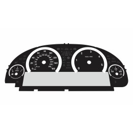 BMW F10 F12 Diesel MPH Large Display Cluster Black