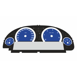 BMW F10 F12 Diesel KM/H Large Display Cluster Dark Blue