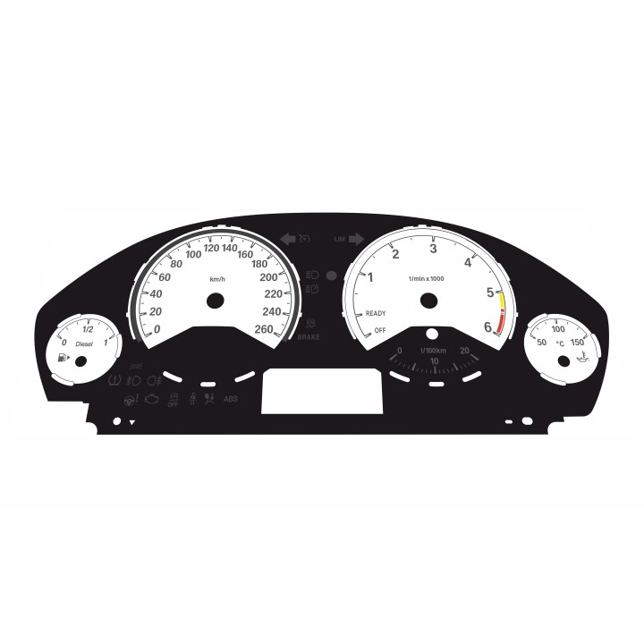 BMW F30 F32 Diesel KM/H  LOW Spec White