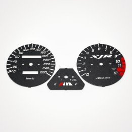 Yamaha XJR 1200 1994-1998 KM/H Black
