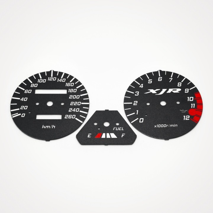 Yamaha XJR 1200 1994-1998 KM/H Black