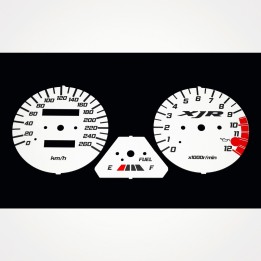 Yamaha XJR 1200 1994-1998 KM/H White