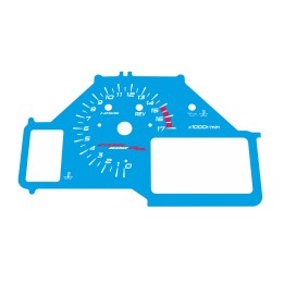 Honda CBR 600 RR 2005 Custom Blue Gauge Face