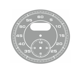 Porsche Sport Chrono Red Gauges