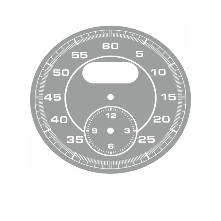 Porsche Sport Chrono Red Gauges