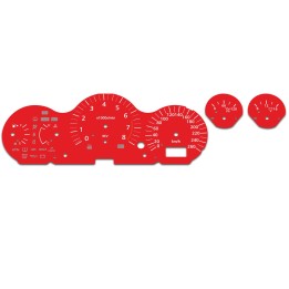 Nissan 350Z MPH-KM/H Red