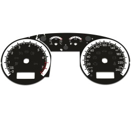 Audi RS5 MPH Black Custom Gauge Faces