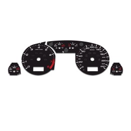 Audi A4 B5 Petrol KMH Black Gauge Faces
