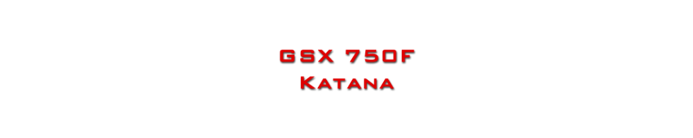 GSX 750F KATANA